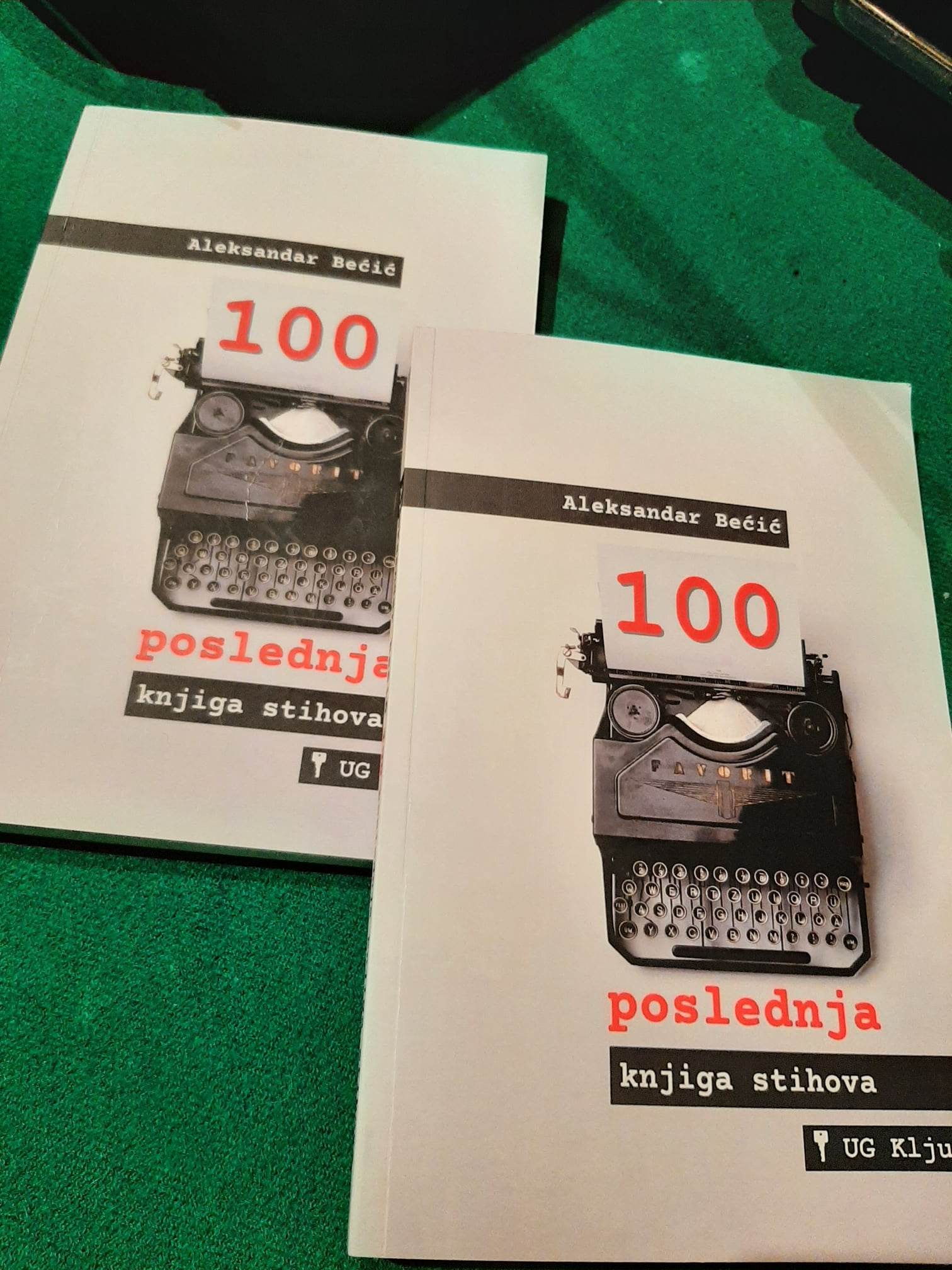 100 poslednja knjiga stihova – Aleksandar Bećić